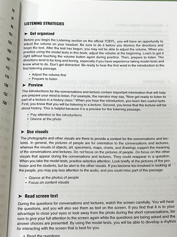 ►Fast English◄ หนังสือกวดวิชา Fast English เล่ม TOEFL : Listening มี Test ทั้งหมด 36 ชุด ไม่มีเฉลย ในหนังสือมีเขียนเล็กน้อย หนังสือเล่มหนาใหญ่