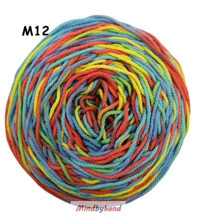 เชือกฟอกสีเหลือบ สี 12