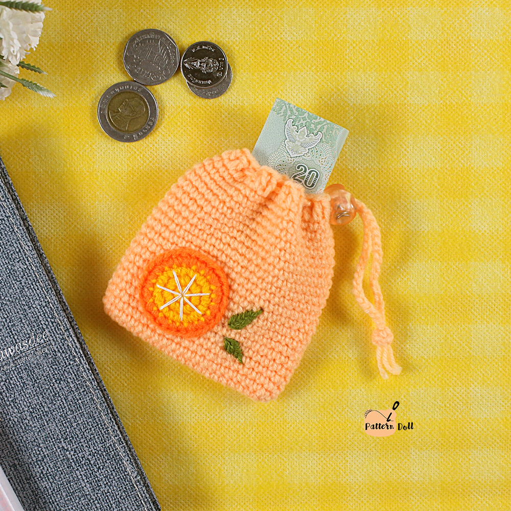 E-book ส่งทาง e-mail แพทเทิร์นกระเป๋าใส่เหรียญ