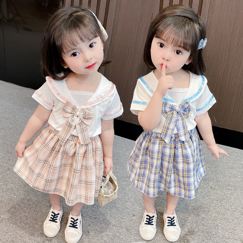 my2799 เสื้อ+กระโปรง size 80-120 จำนวน 5ตัว ต่อแพ็ค