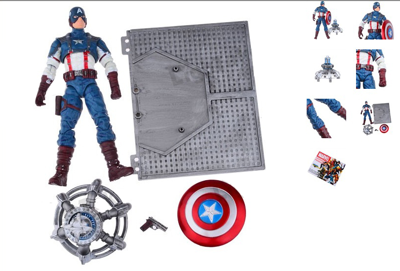 โมเดลCaptain America ชุด Super Cool