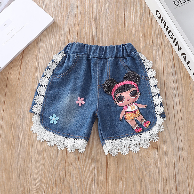 ha1002 กางเกงยีนส์ขาสั้น size 80-110 จำนวน 4 ตัวต่อแพ็ค