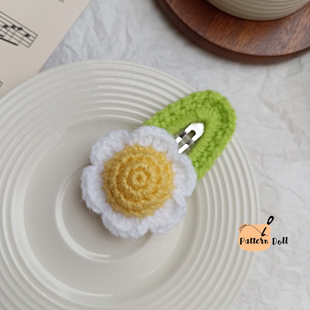 E-book ส่งทาง e-mail แพทเทิร์นกิ๊บติดผมโครเชต์ ชุดที่ 1