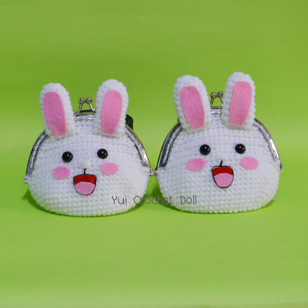 กระเป๋าปิ๊กแป๊กไหมพรมโคนี่