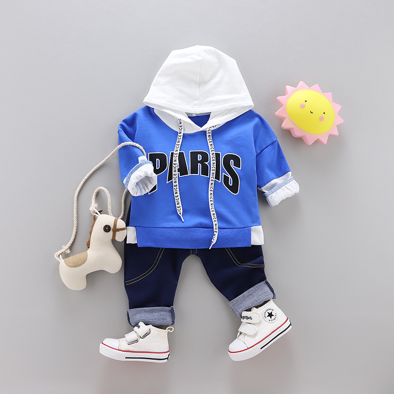 ha563 เสื้อแขนยาวมีฮู๊ด+กางเกง size 80-110 4ตัวต่อแพ็ค
