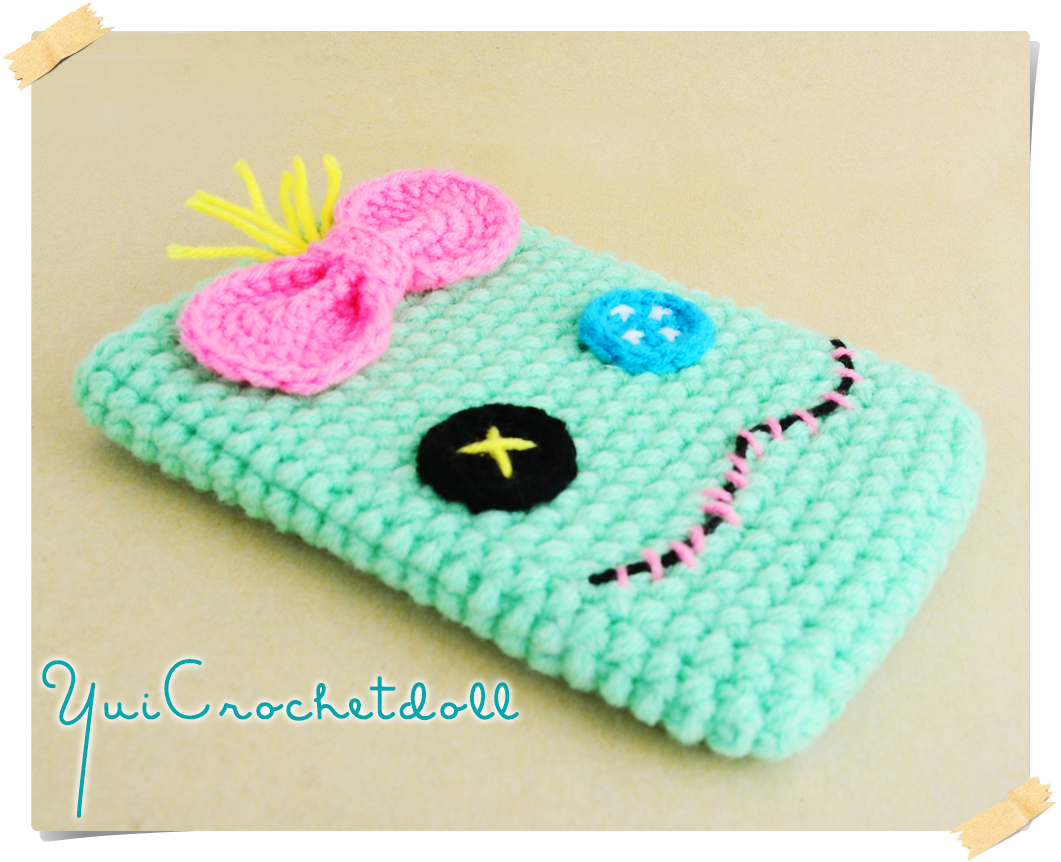 ซองใส่โทรศัพท์มือถือไหมพรม สกัมพ์ “SCRUMP”