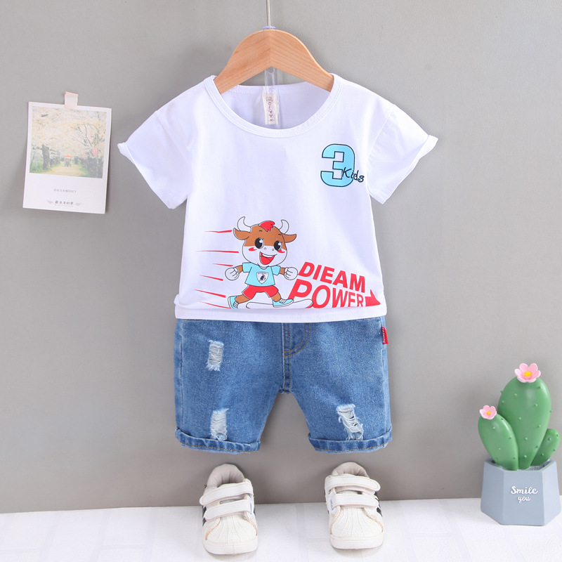 ha1591 เสื้อ+กางเกง size 80-110 จำนวน 4 ตัวต่อแพ็ค