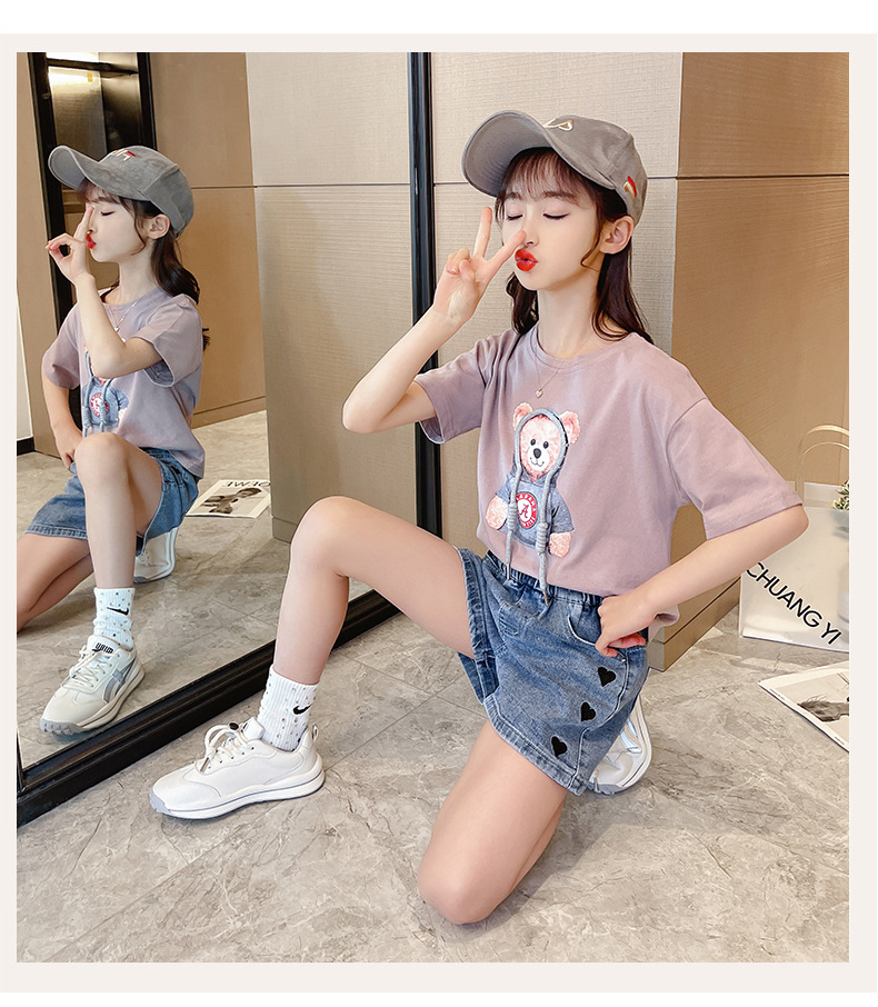 dr4916 เสื้อ+กางเกง เด็กโต 3 ตัวต่อแพ็ค 110-160 (เลือกไซส์ได้ให้ครบแพ็ค)