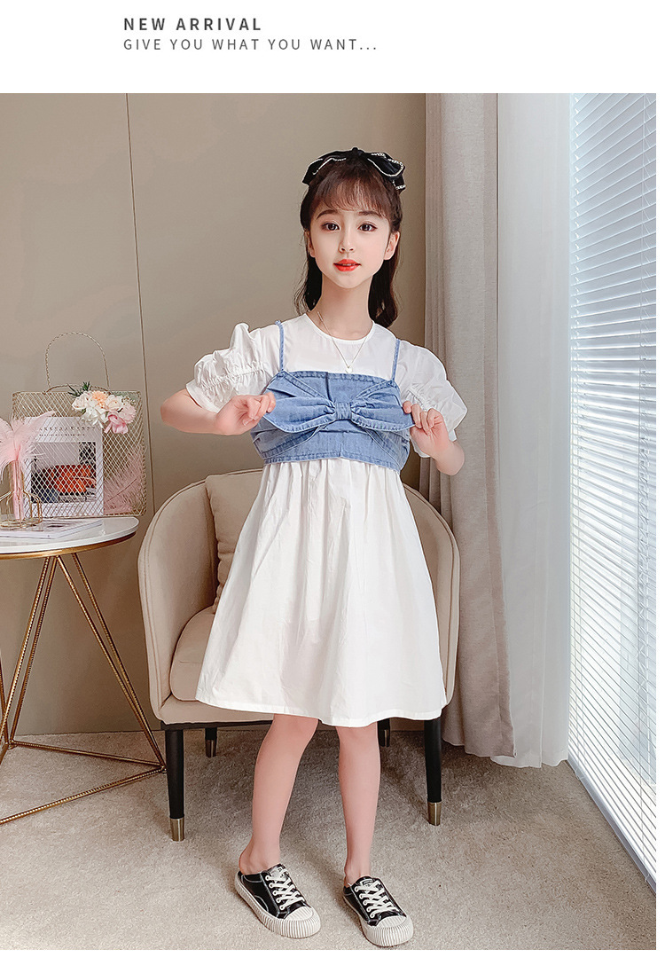 dr4933 เดรส เด็กโต 3 ตัวต่อแพ็ค 110-160 (เลือกไซส์ได้ให้ครบแพ็ค)