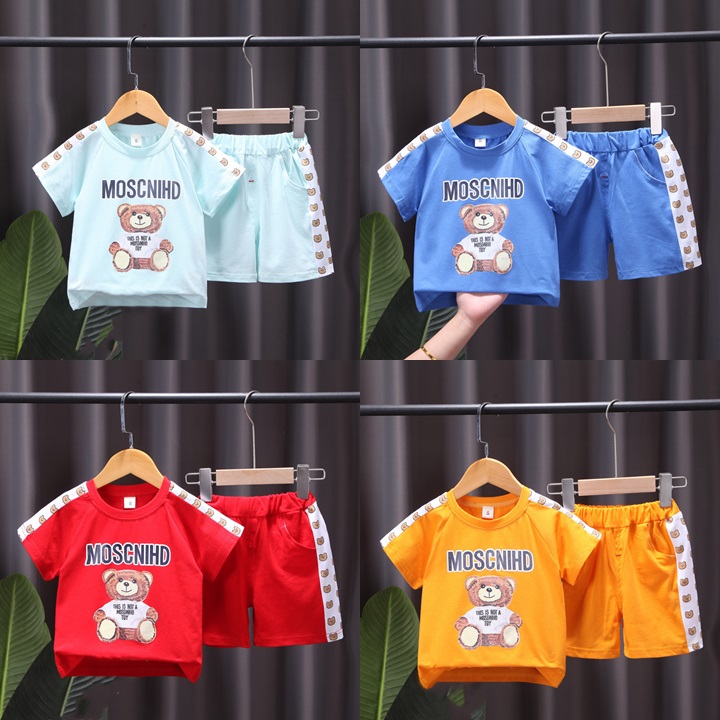 ha1476 เสื้อ+กางเกง size 80-110 จำนวน 4 ตัวต่อแพ็ค