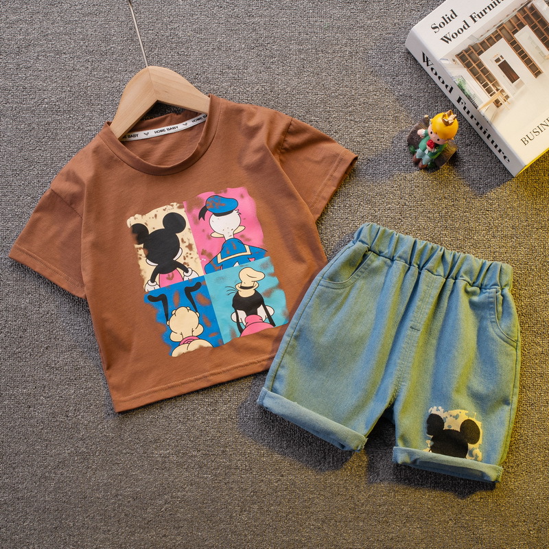 ha1332 เสื้อ+กางเกง size 80-120 จำนวน 5 ตัวต่อแพ็ค