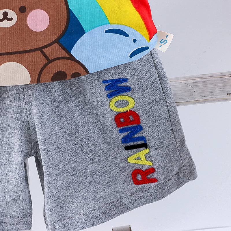 ha1507 เสื้อ+กางเกง size 80-120 จำนวน 5 ตัวต่อแพ็ค