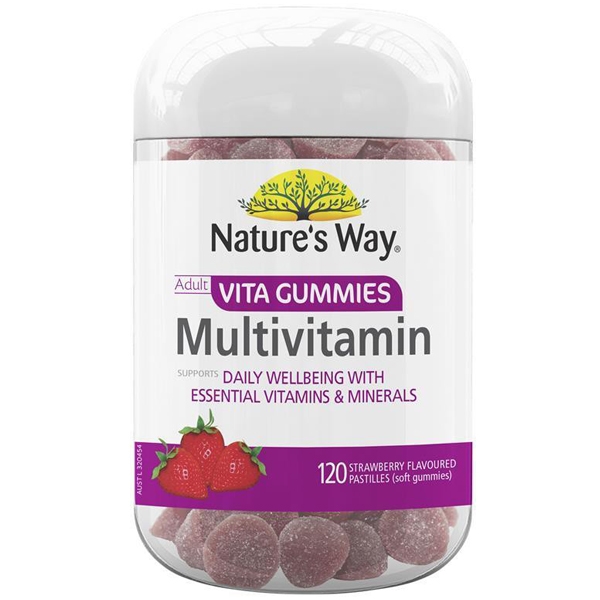 พร้อมส่ง วิตามินรวม เยลลี่ Nature's Way Vita Gummies Adult Multivitamin