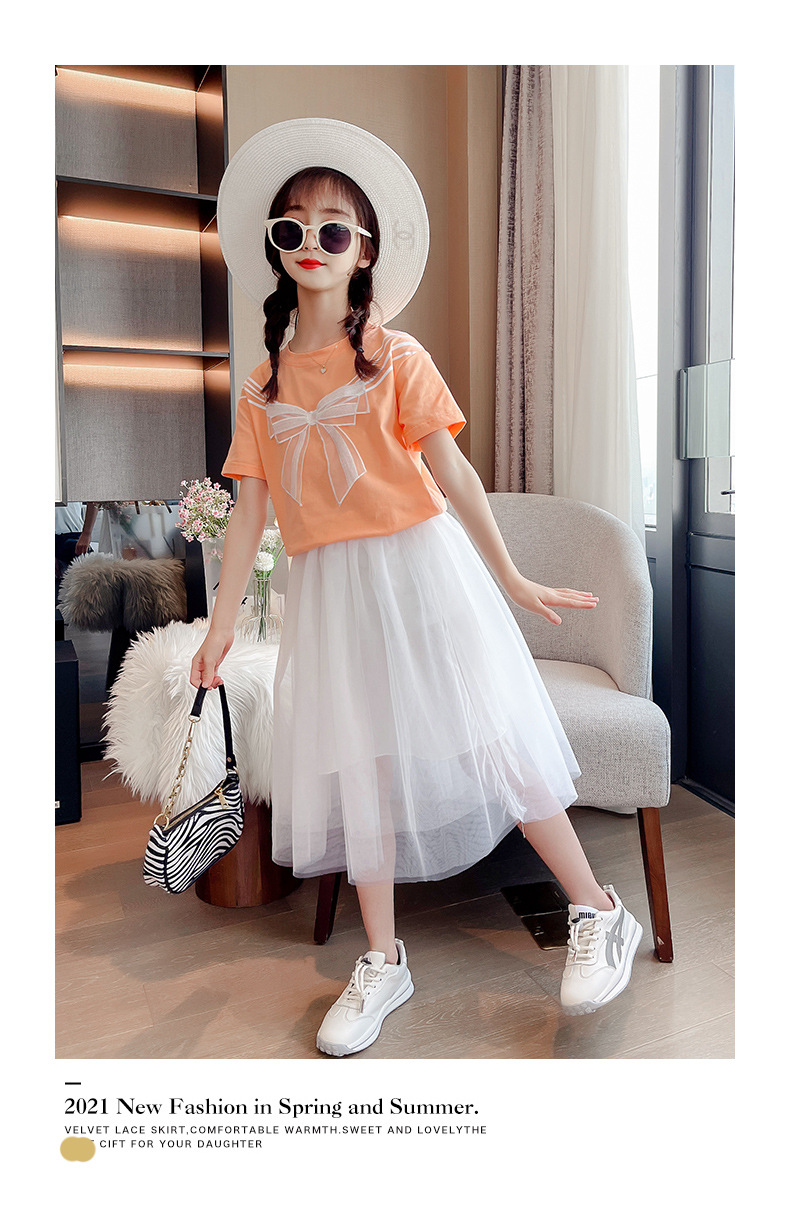 dr5499 เสื้อ+กระโปรง เด็กโต 3 ตัวต่อแพ็ค 110-160 (เลือกไซส์ได้ให้ครบแพ็ค)