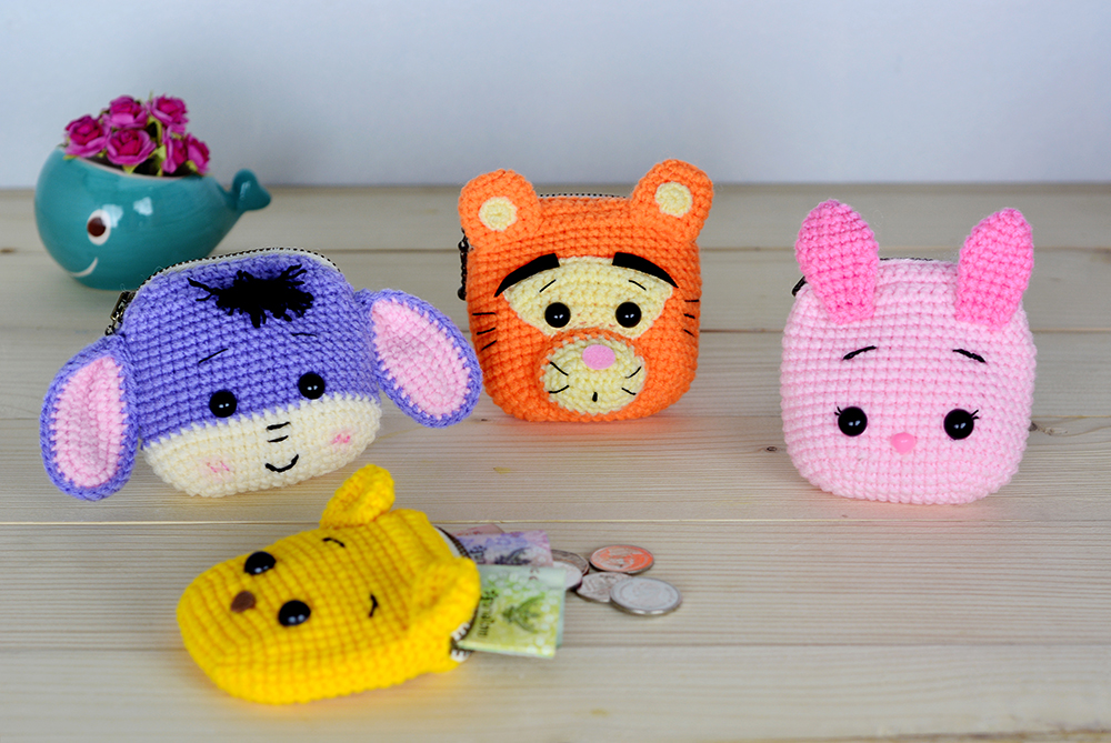 แพทเทิร์นกระเป๋าใส่เหรียญ