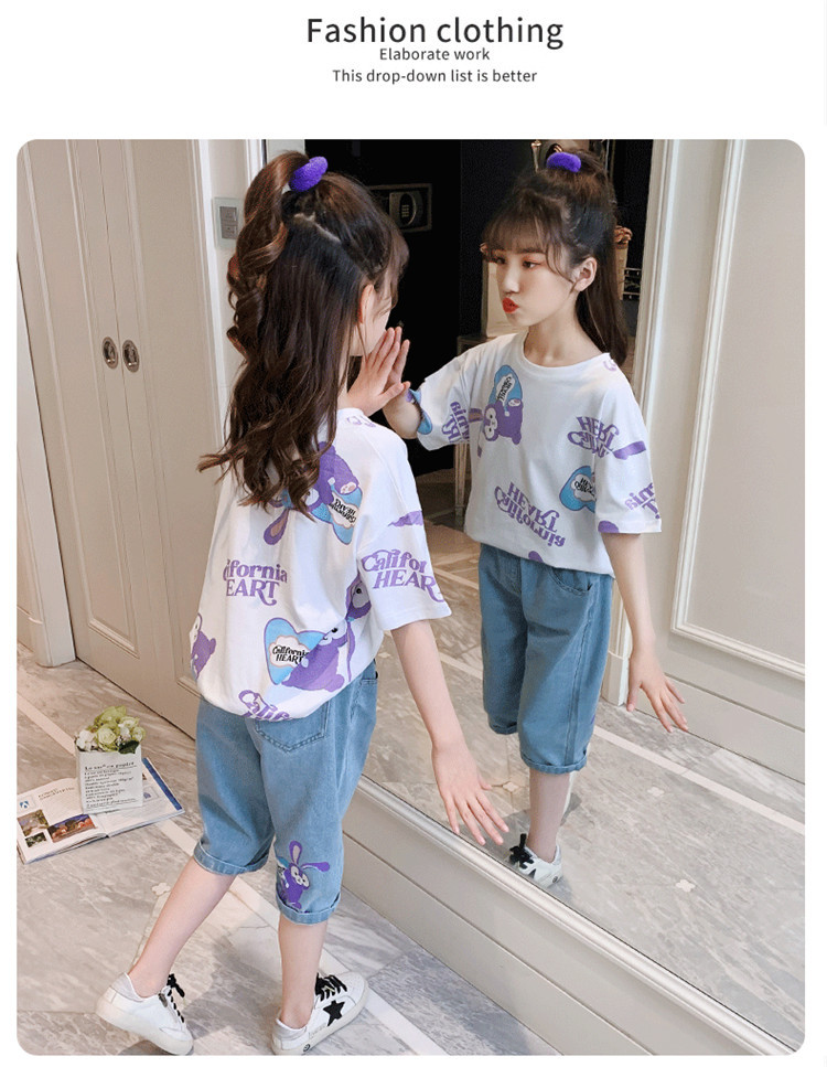 dr5446 เสื้อ+กางเกง เด็กโต 3 ตัวต่อแพ็ค 110-170 (เลือกไซส์ได้ให้ครบแพ็ค)