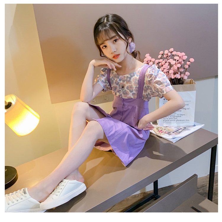 dr4117 เสื้อ+กระโปรง เด็กโต 3 ตัวต่อแพ็ค 110-160 (เลือกไซส์ได้ให้ครบแพ็ค)