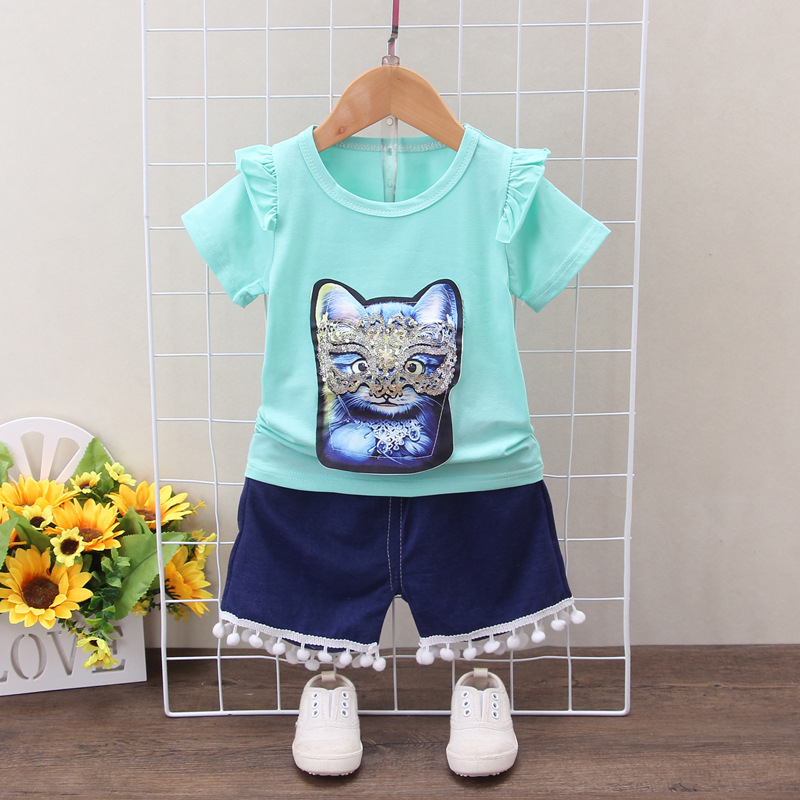 ha975 เสื้อเชิร์ต+กางเกง size 80-110 จำนวน 4 ตัวต่อแพ็ค