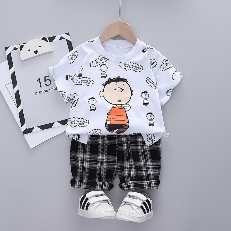 ha1480 เสื้อ+กางเกง size 80-110 จำนวน 4 ตัวต่อแพ็ค