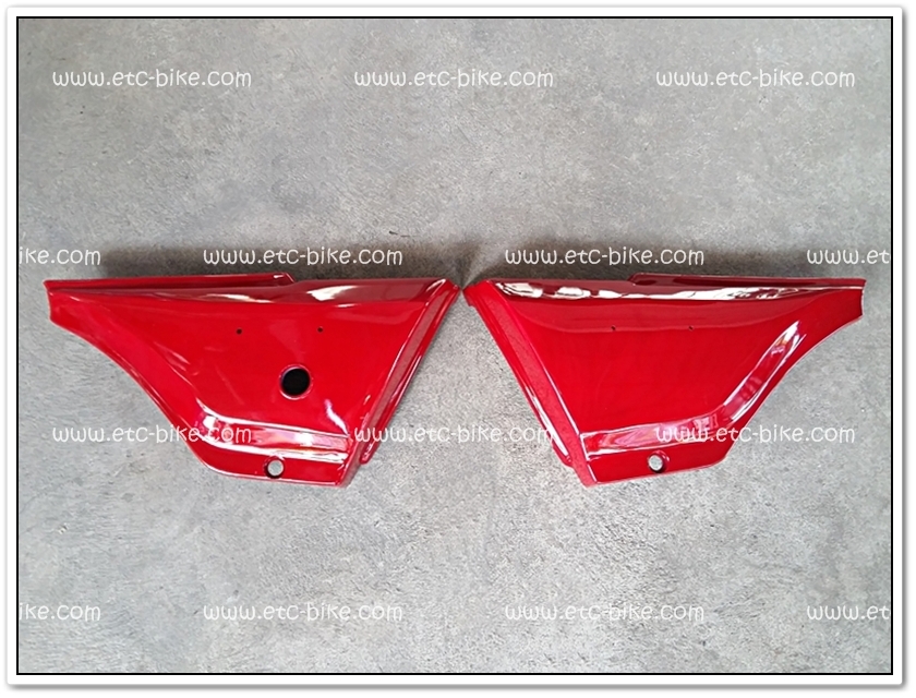 ฝากระเป๋า GTO/4 สีแดงบรอนซ์