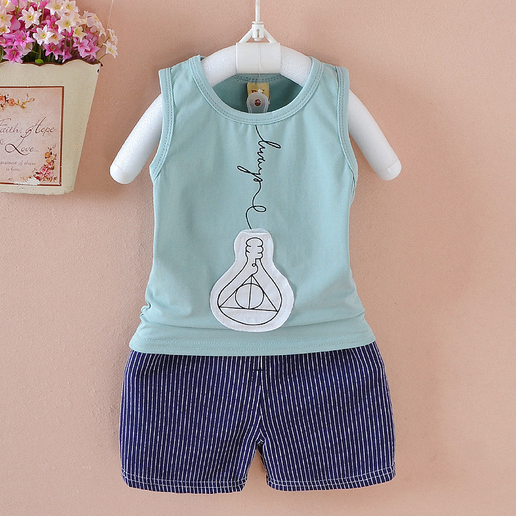 my2549 เสื้อกล้าม+กางเกง size 80-110 จำนวน 4ตัว ต่อแพ็ค