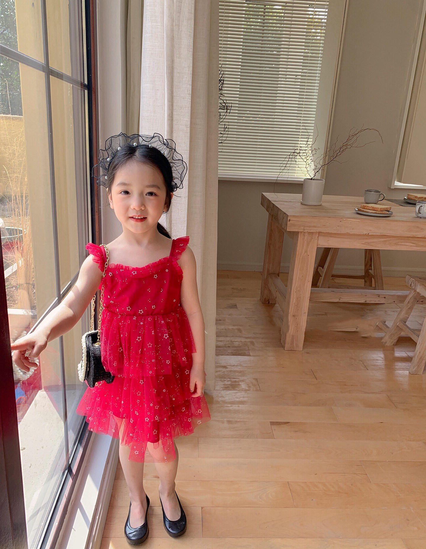 yw1431 เดรส size 7-15 5 ชุดต่อแพ็ค (เลือกไซส์ได้ ให้ครบแพ็ค)