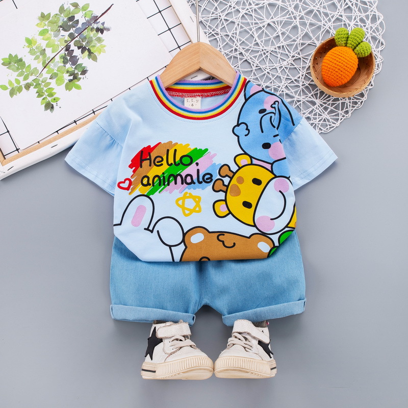 ha1521 เสื้อ+กางเกง size 80-120 จำนวน 5 ตัวต่อแพ็ค
