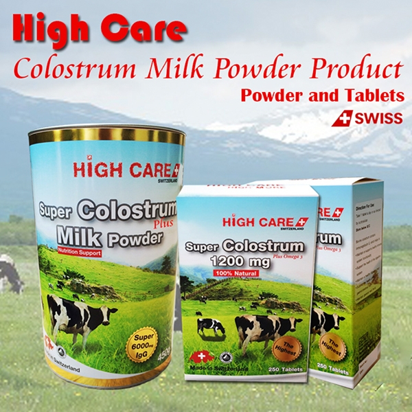 พร้อมส่งฟรี ไฮแคร์นมผงเพิ่มความสูง High Care Colostrum Milk Powder Milk Powder