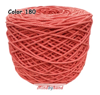 เชือกฟอก เกรด A สี 180 สีส้มโอรสเข้ม