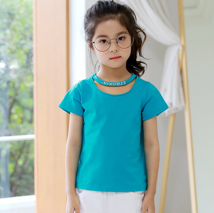 dm193 เสื้อยืด เด็กโต 3 ตัวต่อแพ็ค 110-160 (เลือกไซส์ให้ครบแพ็ค)