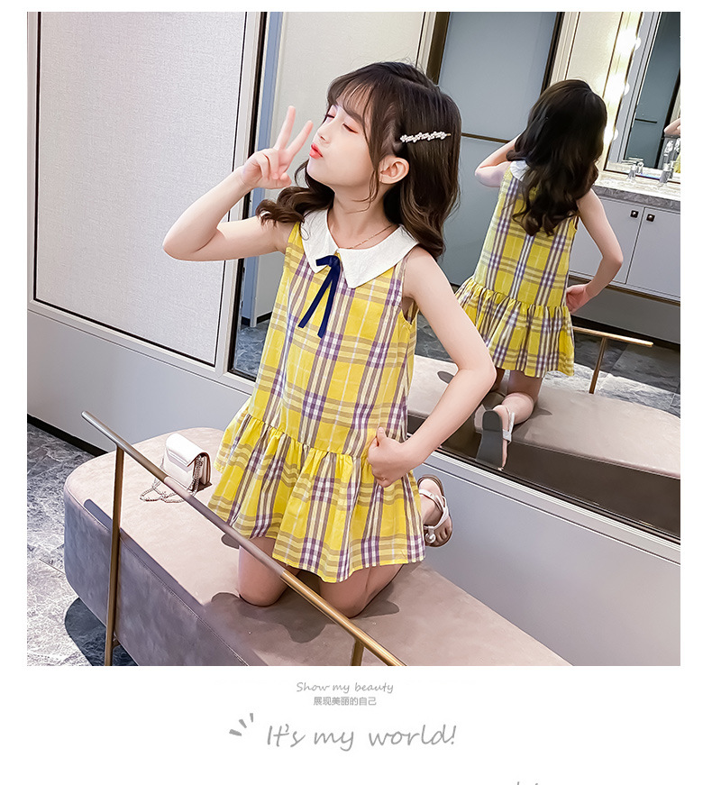 dr4822 เดรส เด็กโต 3 ตัวต่อแพ็ค 110-160 (เลือกไซส์ได้ให้ครบแพ็ค)
