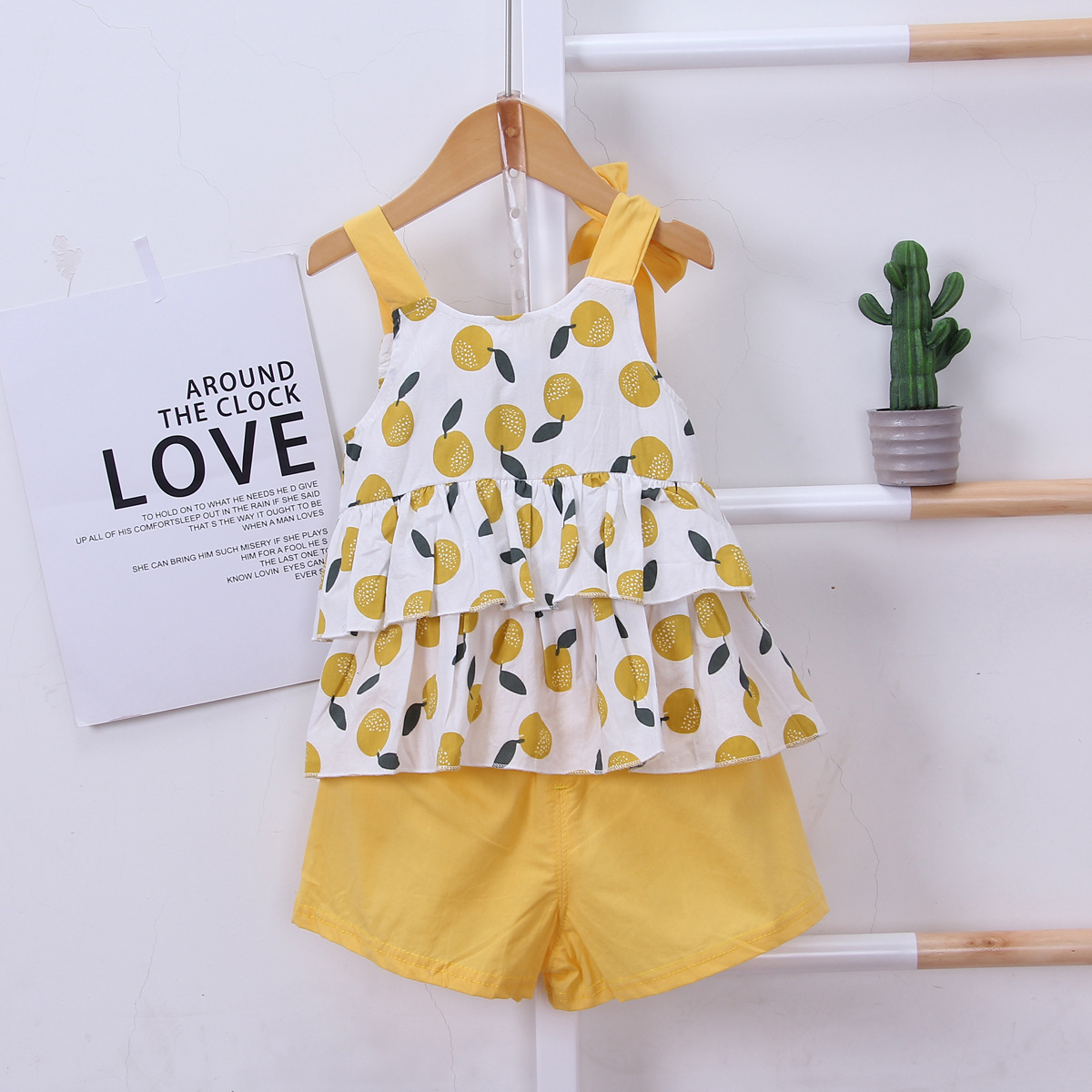 ha1086 เสื้อ+กางเกง size 80-110 จำนวน 4 ตัวต่อแพ็ค