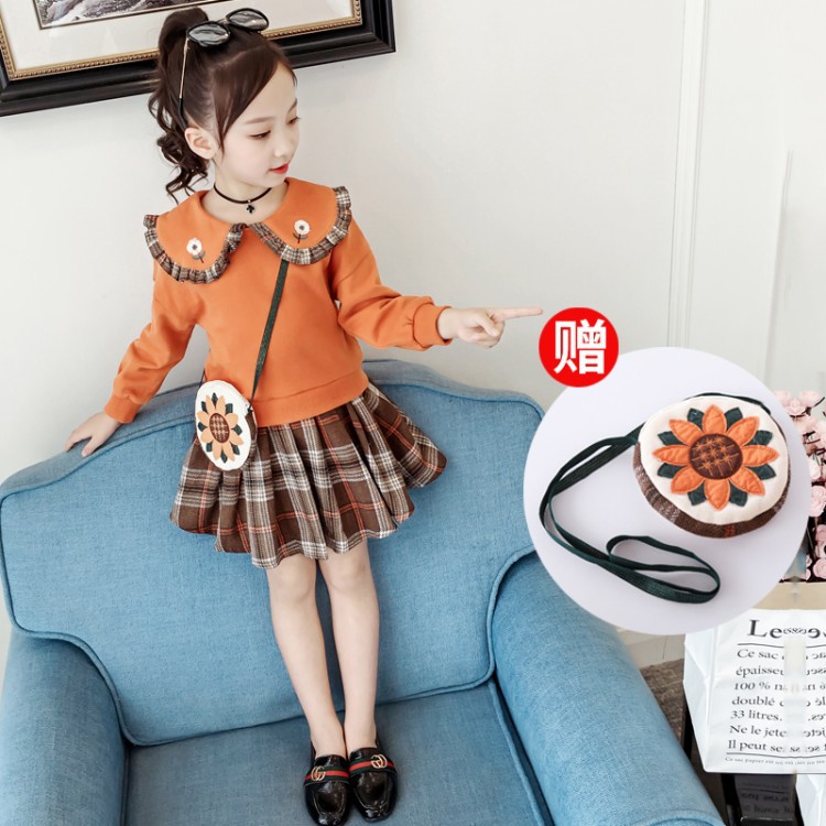 dr4608 เสื้อ+กระโปรง เด็กโต 3 ตัวต่อแพ็ค 110-160 (เลือกไซส์ได้ให้ครบแพ็ค)