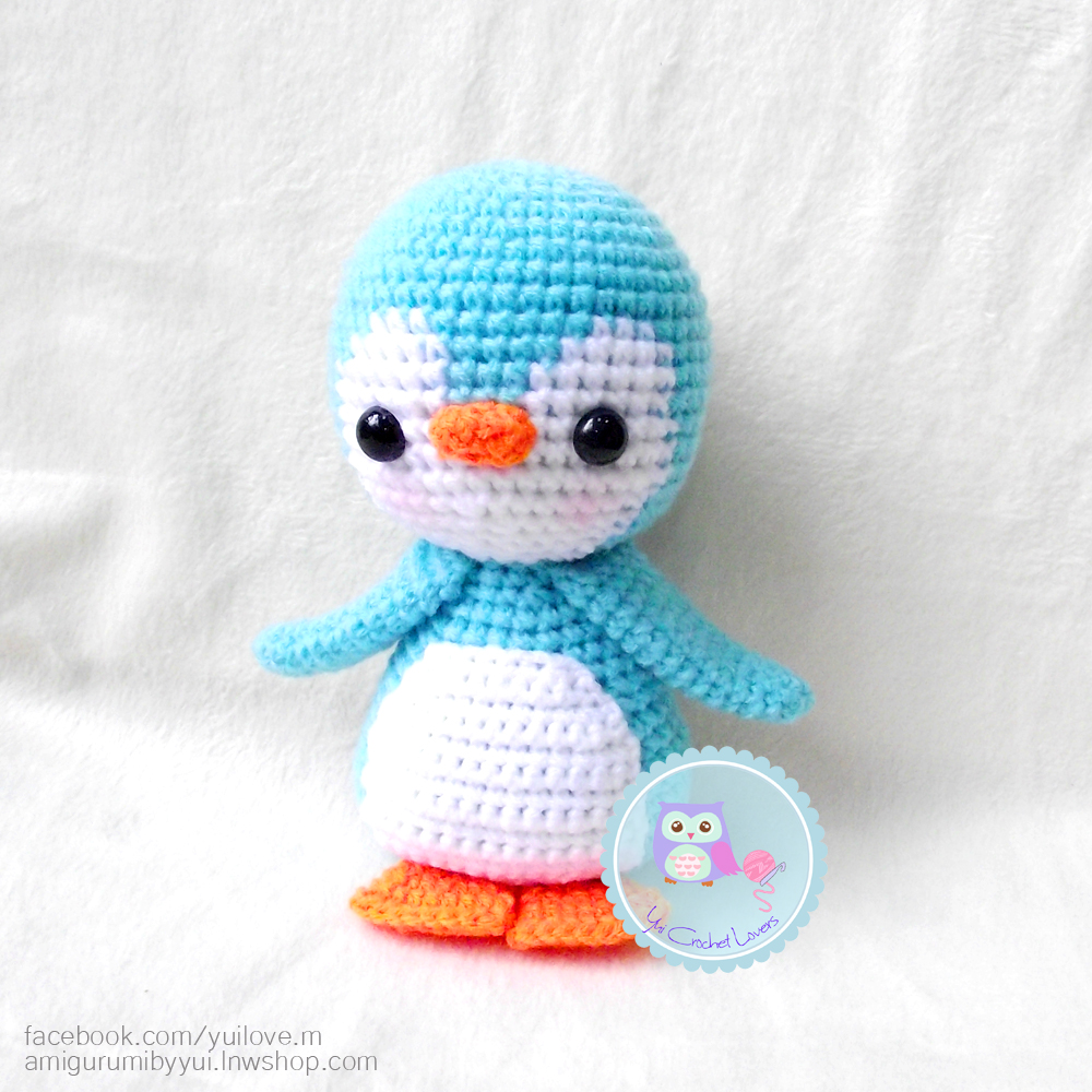 ตุ๊กตาถักไหมพรมเพนกวิน Penguin