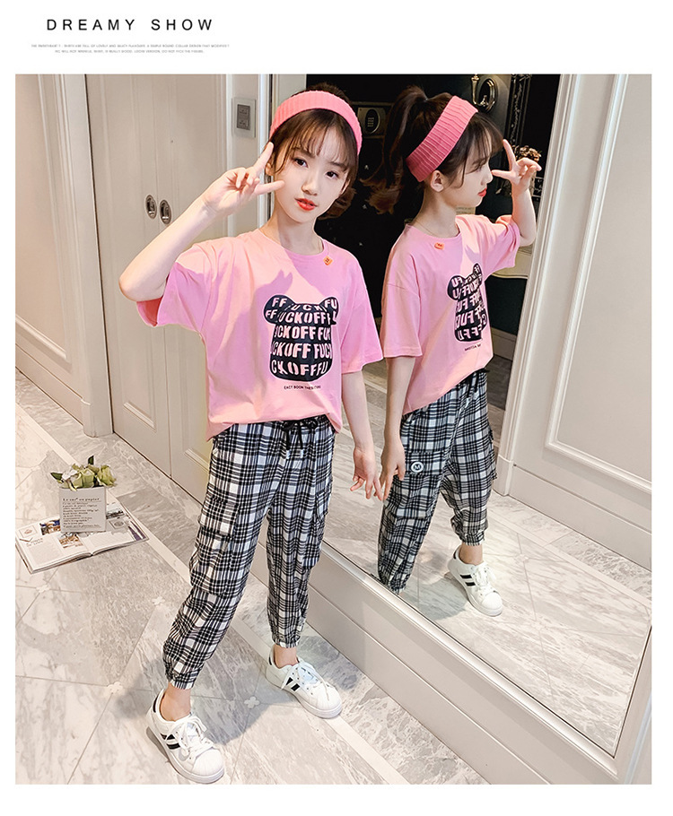 dr4978 เสื้อ+กางเกง เด็กโต 3 ตัวต่อแพ็ค 110-170 (เลือกไซส์ได้ให้ครบแพ็ค)