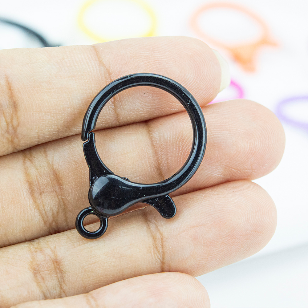 [ส่งจากไทย] MT59 ตะขอพวงกุญแจห่วงล็อคแบบสปริง ทรงกลม อะไหล่พวงกุญแจ DIY Craft╭♥