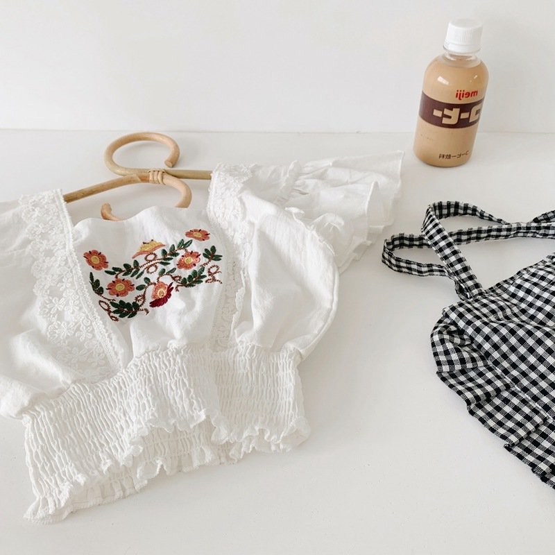 yw1363 เสื้อแขนสั้น size 7-15 5 ชุดต่อแพ็ค (เลือกไซส์ได้ ให้ครบแพ็ค)