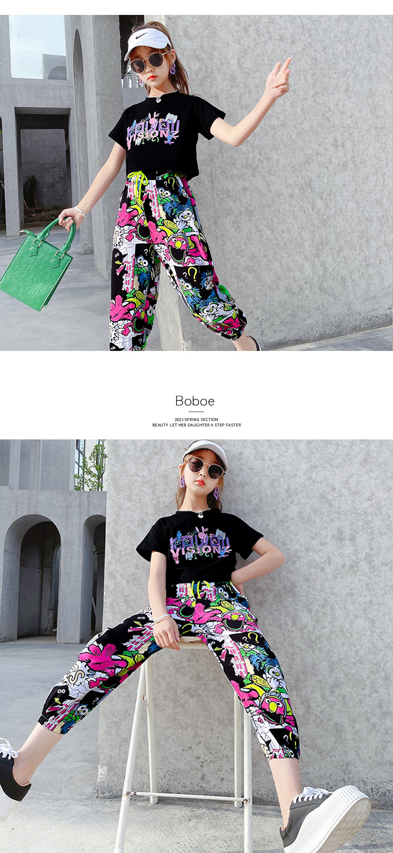 dr5295 เสื้อ+กางเกง เด็กโต 3 ตัวต่อแพ็ค 110-170 (เลือกไซส์ได้ให้ครบแพ็ค)