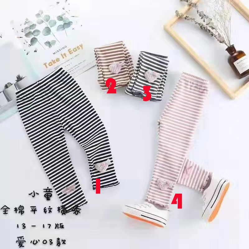 my2331 กางเกงเลกกิ้ง size 80-120 จำนวน 5ตัว ต่อแพ็ค