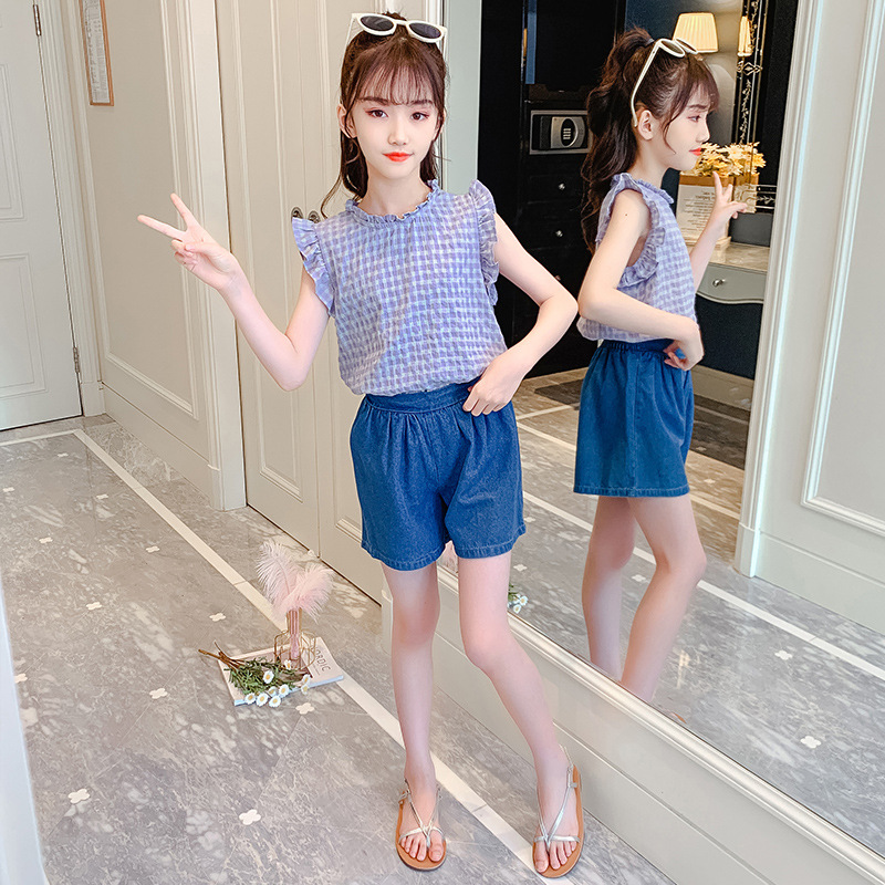 dr5287 เสื้อ+กางเกง เด็กโต 3 ตัวต่อแพ็ค 110-160 (เลือกไซส์ได้ให้ครบแพ็ค)