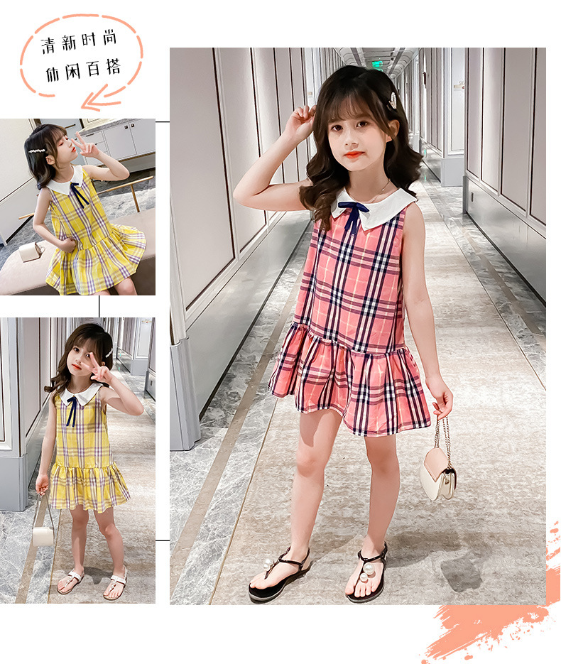 dr4822 เดรส เด็กโต 3 ตัวต่อแพ็ค 110-160 (เลือกไซส์ได้ให้ครบแพ็ค)