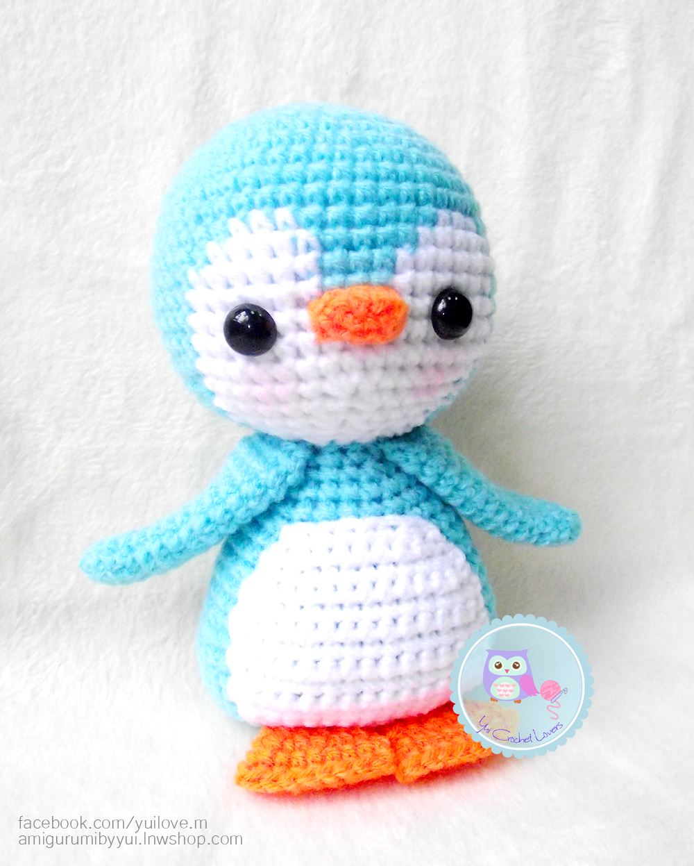 ตุ๊กตาถักไหมพรมเพนกวิน Penguin