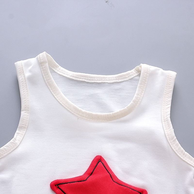 ha1604 เสื้อกล้าม+กางเกง size 80-110 จำนวน 4 ตัวต่อแพ็ค