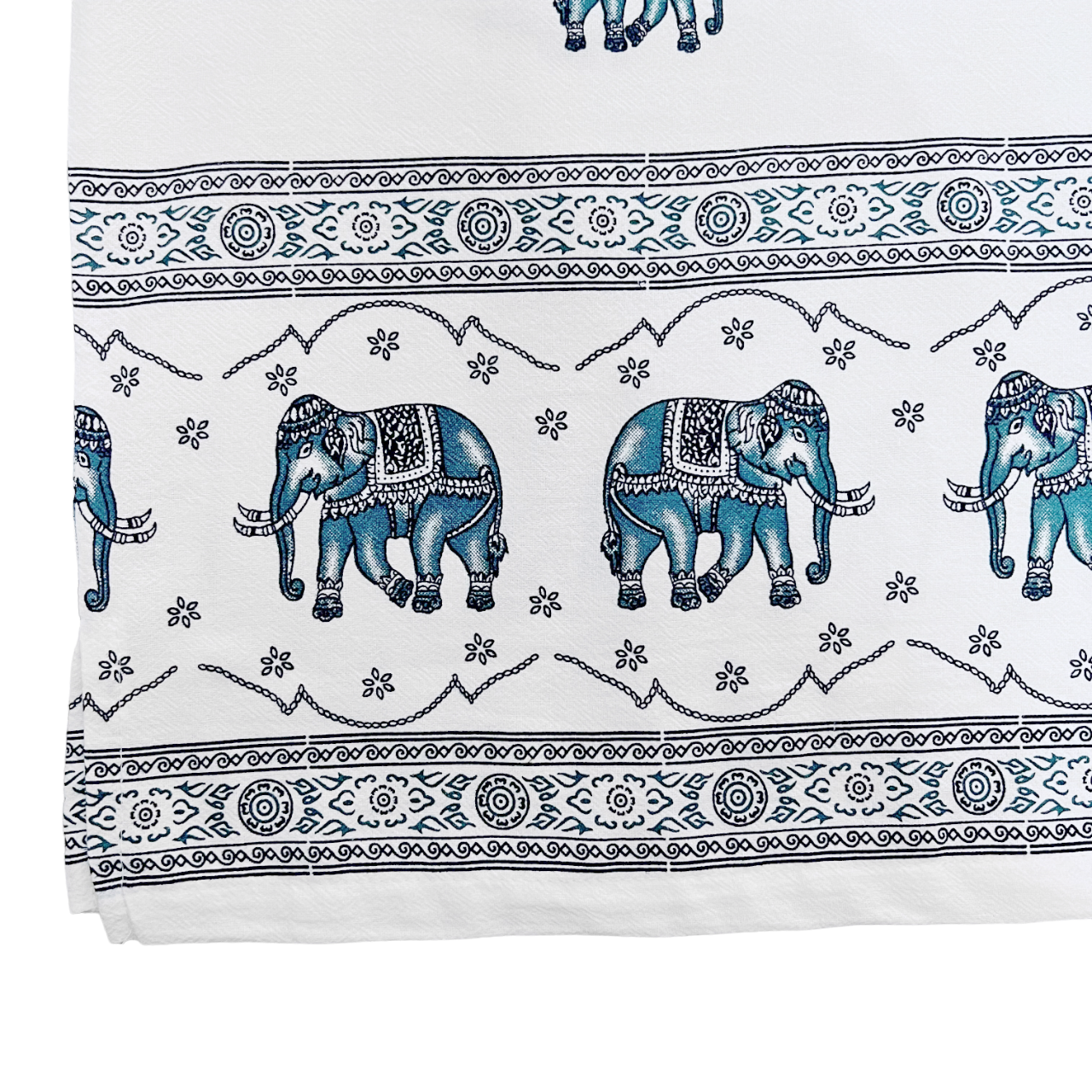 เสื้อผ้าฝ้ายลายช้าง เสื้อคอจีน สไตล์พื้นเมือง ขนาด S-3XL สวมใส่สบาย