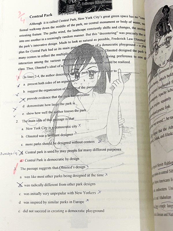 ►ครูพี่แน้ต◄ หนังสือกวดวิชาภาษาอังกฤษครู P’NAT ติวอังกฤษพิชิตทุกข้อสอบ (ปกชมพูแดง) ในหนังสือเป็นตะลุยโจทย์ทั้งเล่ม จดครบเกือบทั้งเล่ม จดละเอียด มีโจทย์เข้มข้นหลากหลายแนวที่น่าสนใจ