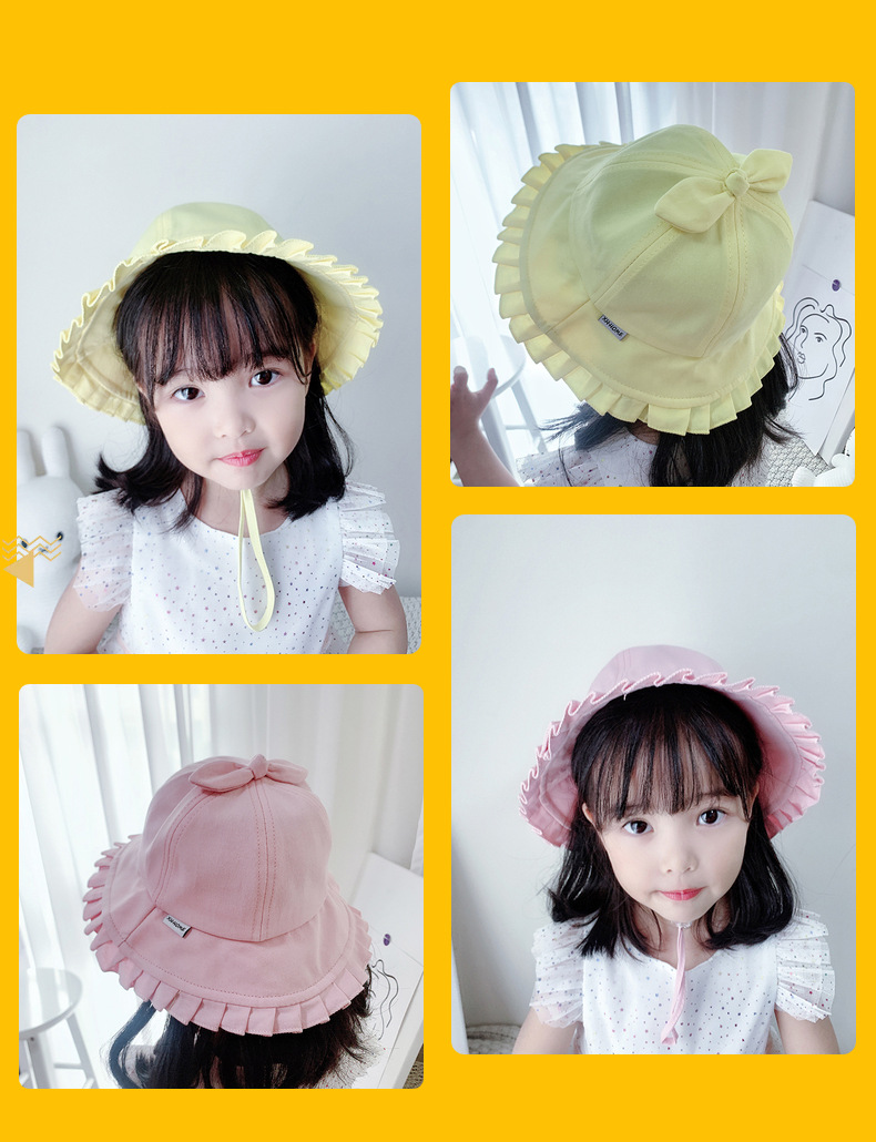 yu1857 หมวกเด็ก 5 ใบต่อแพ็ค **คละสี**