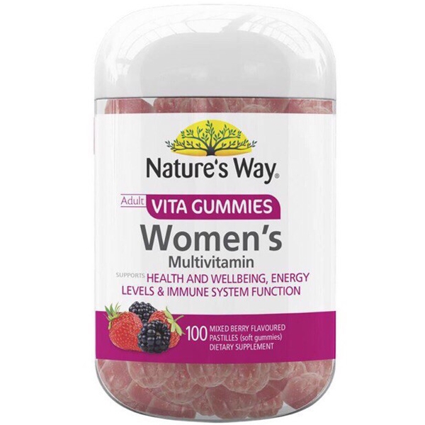พร้อมส่ง เยลลี่ วิตามินรวมผู้หญิง Nature's Way Multi-Vitamin Vita Gummies for Women