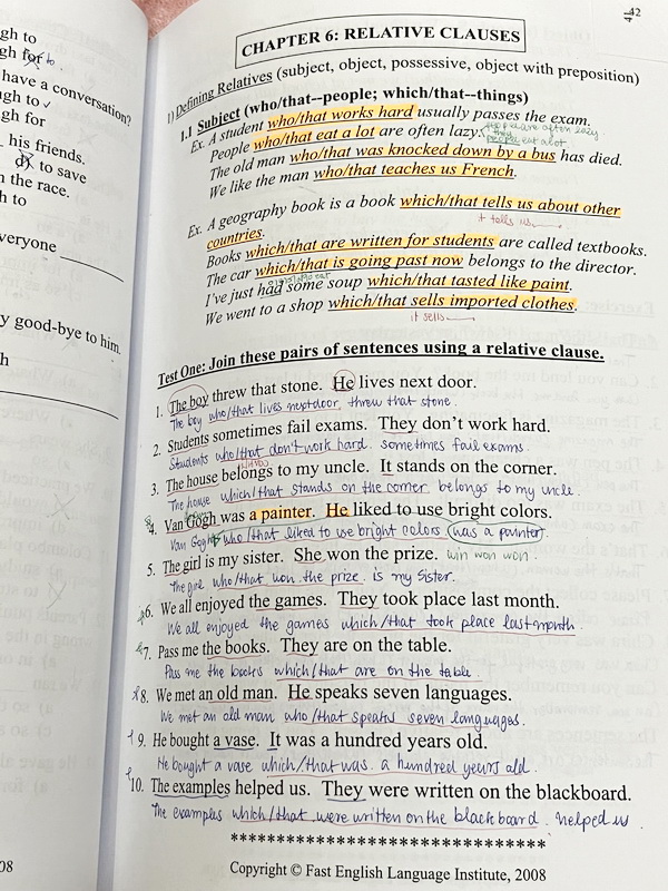 ►Fast English◄ หนังสือกวดวิชา Fast English เล่ม Grammar สรุปแกรมม่าแบบเรียนเร็ว รู้เร็ว จำง่าย มีทั้งหมด 30 บท มีสรุปสูตรแกรมม่าแบบย่นย่อบรรทัดเดียวแต่มีความละเอียดมาก ทำให้อ่านง่าย เข้าใจง่าย มีตัวอย่างประกอบทุกสูตร มีโจทย์ประจำบท จดครบเกือบทั้งเล่ม จดละ