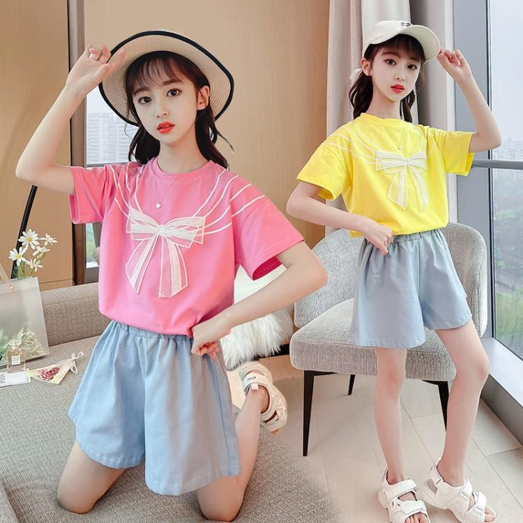 dr4878 เสื้อ+กางเกง เด็กโต 3 ตัวต่อแพ็ค 110-160 (เลือกไซส์ได้ให้ครบแพ็ค)