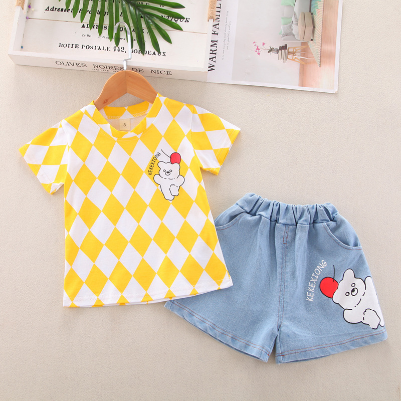 ha1605 เสื้อ+กางเกง size 80-110 จำนวน 4 ตัวต่อแพ็ค
